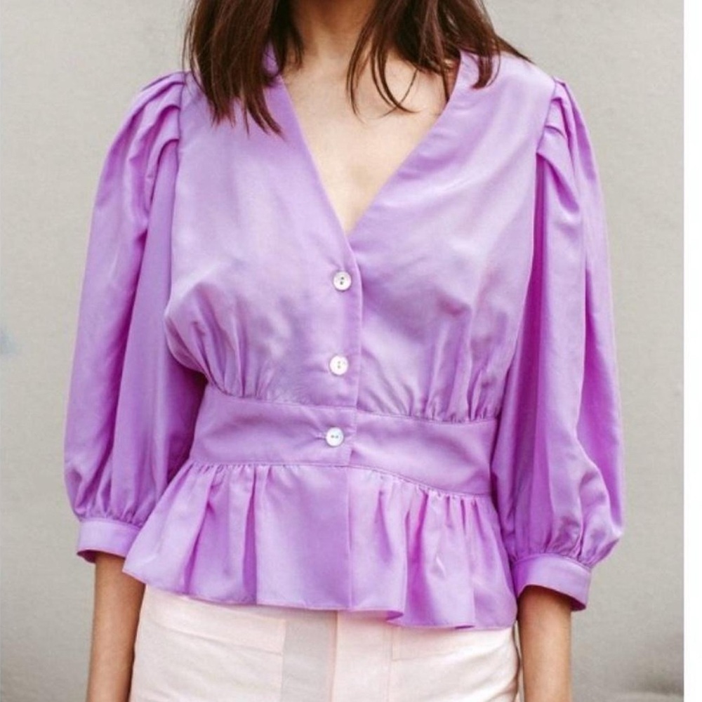Horses Atelier silk blouse